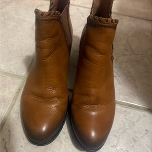 PIKOLINOS Tan Leather Ankle Boots
